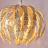 ENDON Delphine 3Lt Pendant - Gold Leaf