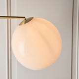 ENDON Otto Floor Lamp - Clear Glass