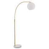 ENDON Otto Floor Lamp - Clear Glass