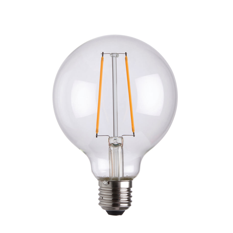 E27 LED filament globe 95mm