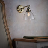 ENDON Hansen Wall Light- Antique Brass