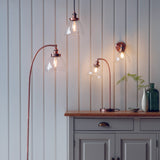 ENDON Hansen Task Table Lamp - Aged Copper