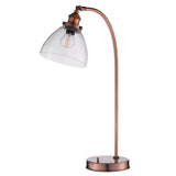 ENDON Hansen Task Table Lamp - Aged Copper