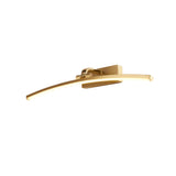 SANTORINI LED Picture Light - Satin Silver or Brass - 50cm