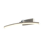 SANTORINI LED Picture Light - Satin Silver or Brass - 50cm