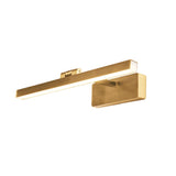 CORFU LED Picture Light - Black or Satin Brass Metal