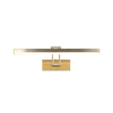RHODES LED Picture Light 40cm - Black or Satin Brass Metal