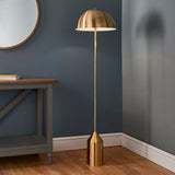 ENDON Nova Floor Lamp - Antique Brass