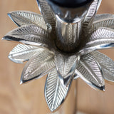 ENDON Leaf & Freya Shade 10% Saving - Polished Nickel Oyster