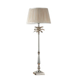 ENDON Leaf & Freya Shade 10% Saving - Polished Nickel Oyster