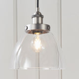 ENDON Hansen Pendant - Brushed Silver