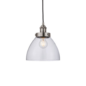 ENDON Hansen Pendant - Brushed Silver