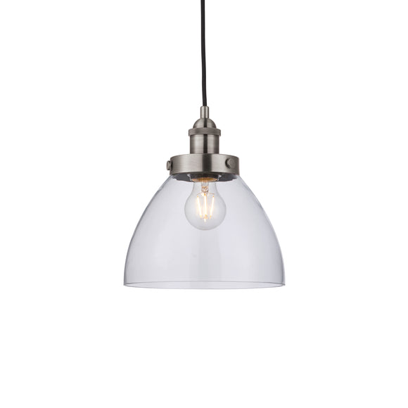 ENDON Hansen Pendant - Brushed Silver