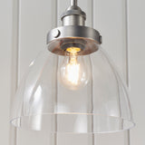 ENDON Hansen Pendant - Brushed Silver