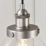 ENDON Hansen Pendant - Brushed Silver