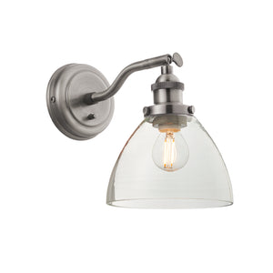 ENDON Hansen Wall Light - Brushed Silver