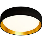 GIANNA Flush LED Light with Fabric Diffuser