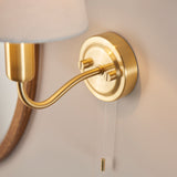 ENDON Cornway Wall Light - Brushed Satin Gold