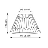 ENDON Chatsworth 10 inch double pinch