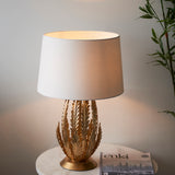 ENDON Delphine Table Lamp - Gold Leaf