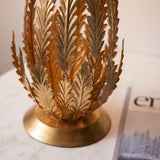 ENDON Delphine Table Lamp - Gold Leaf