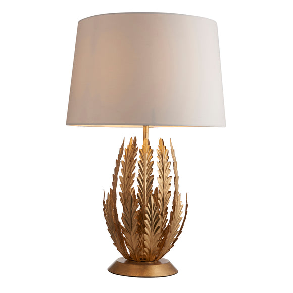 ENDON Delphine Table Lamp - Gold Leaf