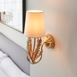 ENDON Dolphine Wall Light - Gold Leaf