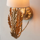 ENDON Dolphine Wall Light - Gold Leaf