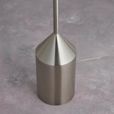 ENDON Nova Floor Lamp - Brushed Nickel