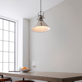 ENDON Brampton Pendant - Polished Nickel