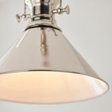 ENDON Brampton Pendant - Polished Nickel