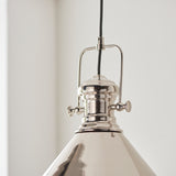 ENDON Brampton Pendant - Polished Nickel