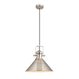 ENDON Brampton Pendant - Polished Nickel