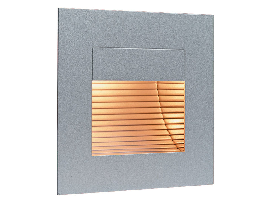 Wall & Step Light - Satin Steel
