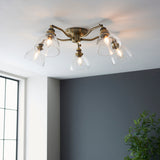 ENDON Hansen 5Lt Semi Flush