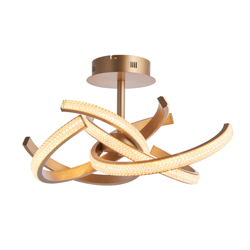 ENDON Lorenzo 4Lt Semi Flush