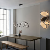 ENDON Ovals 4Lt Linear Pendant