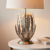 ENDON Delphine Table Lamp - Silver Leaf