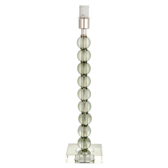 ENDON Adelie Table Base - Green Glass