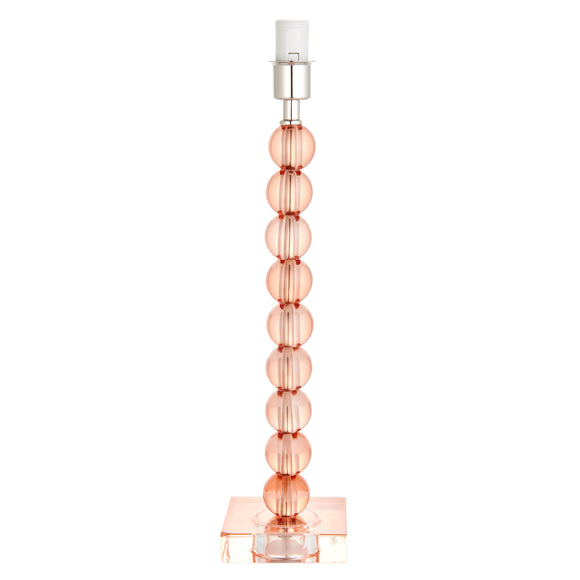 ENDON Adelie Table Base - Blush Glass