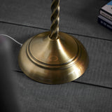 ENDON Suki Floor Base - Antique Brass