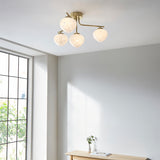 ENDON Mali 4 Light Semi Flush