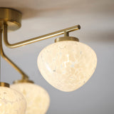 ENDON Mali 4 Light Semi Flush