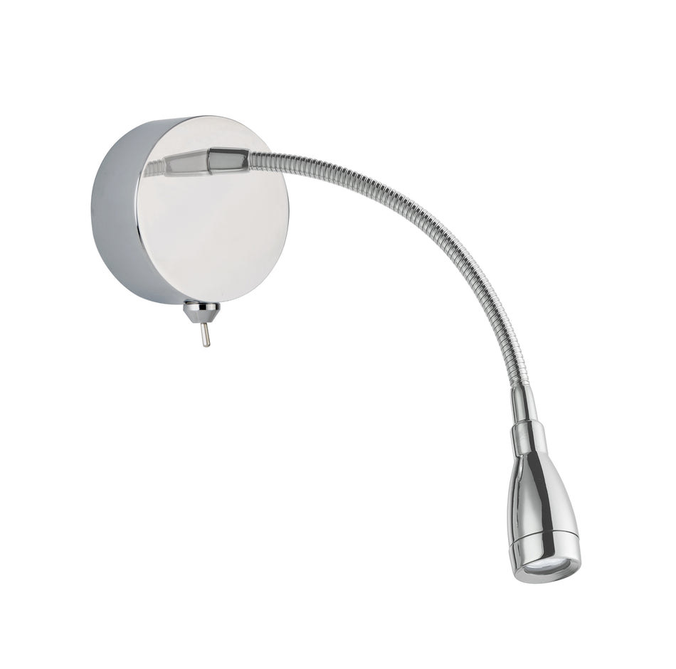 FLEXY Wall Light - Chrome Metal