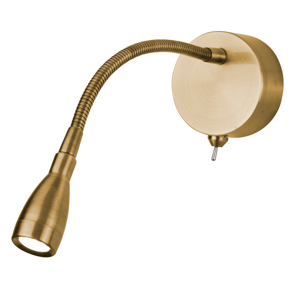 FLEXY Wall Light - Satin Brass Metal