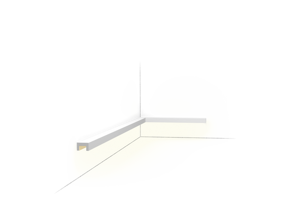 ORAC Decor CX190 U Shape High Density Polymer Wall Coving