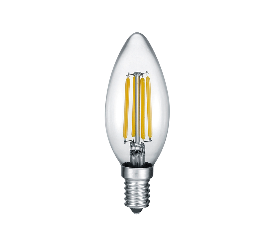 E14 LED Filament Lamp, 4W · 470lm, 2700K