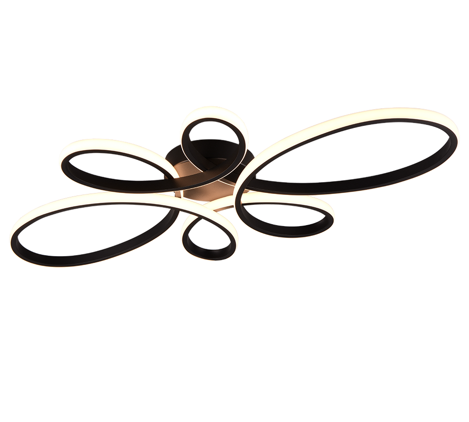 FLY 2 - LED Ceiling Flush Light with Switch Dimmer