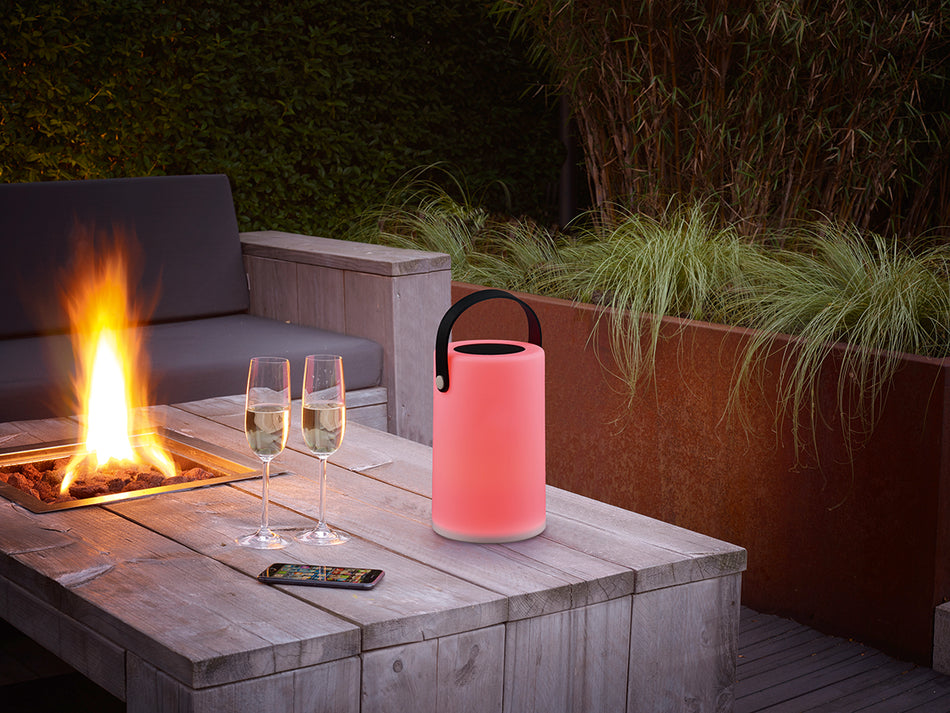 GARCIA - LED Solar Table Lamp with Colour Changer