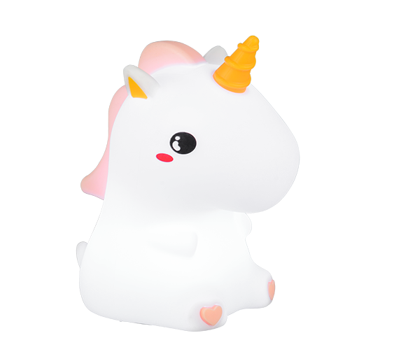 GOLDY Cordless Unicorn Night Light & Colour Changing LED Table Lamp